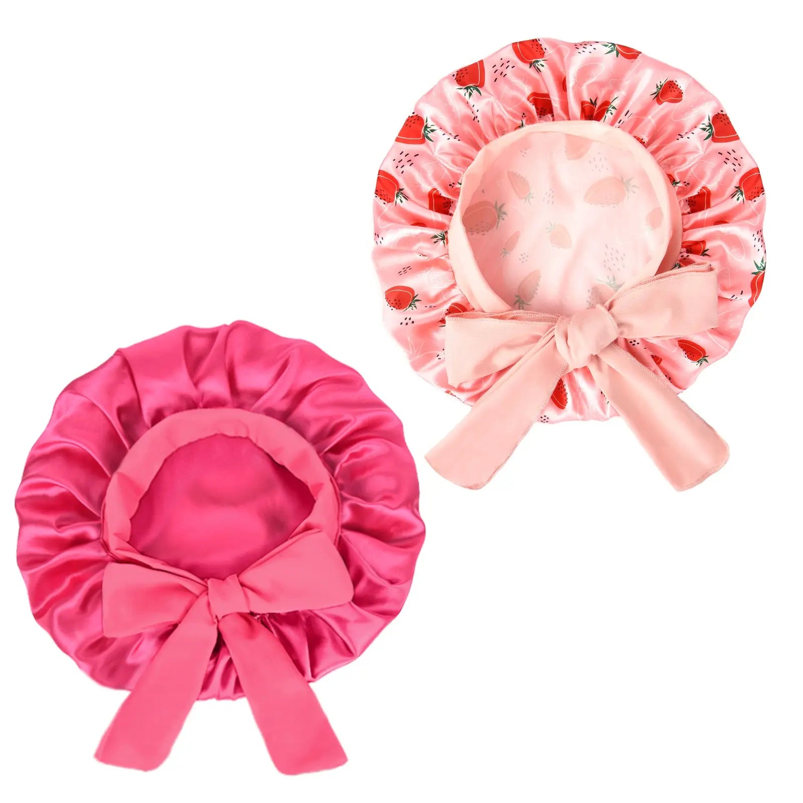 Baby Tie Band Butter-Satin™ Bonnet | Strawberry YANIBEST 19.99