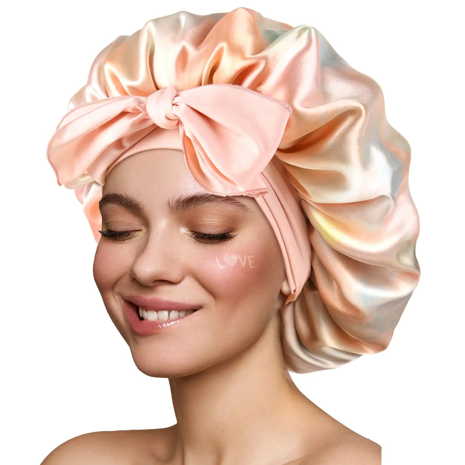 Butter-Satin Bonnet| Citrus Dusk YANIBEST