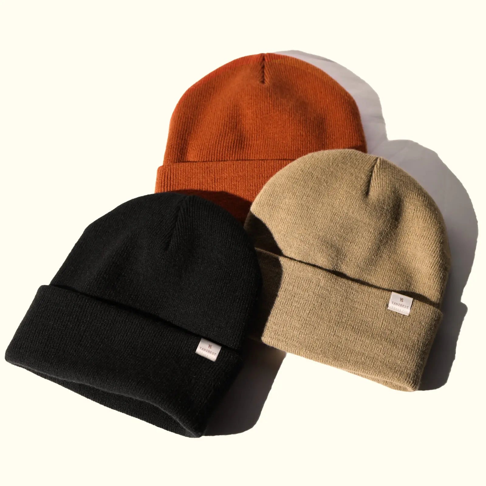 Butter Satin Lined Beanie 3 in 1 YANIBEST