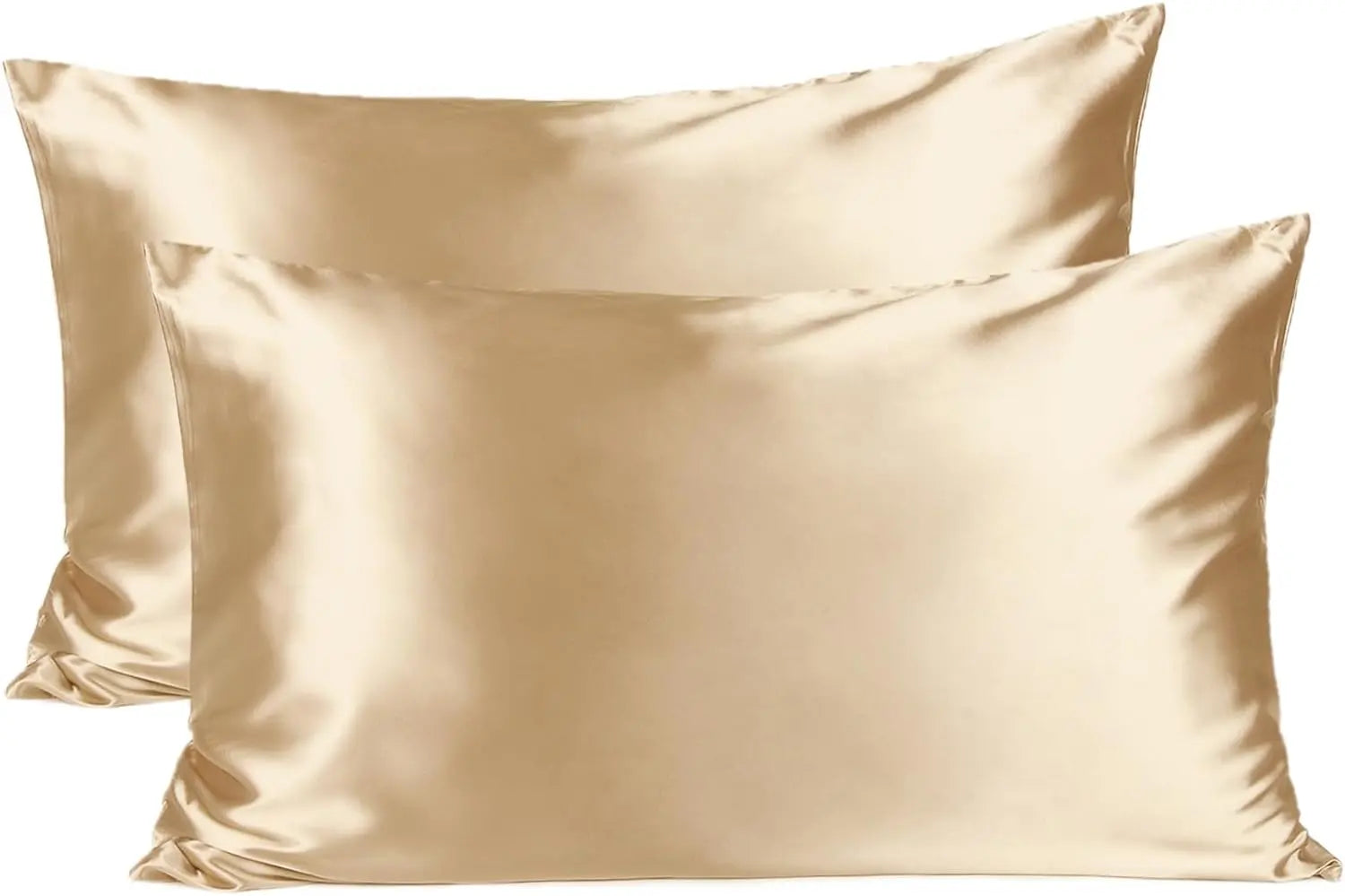 Butter Satin Pillowcases 2 Pack Set| Golden Champagne YANIBEST 21.99