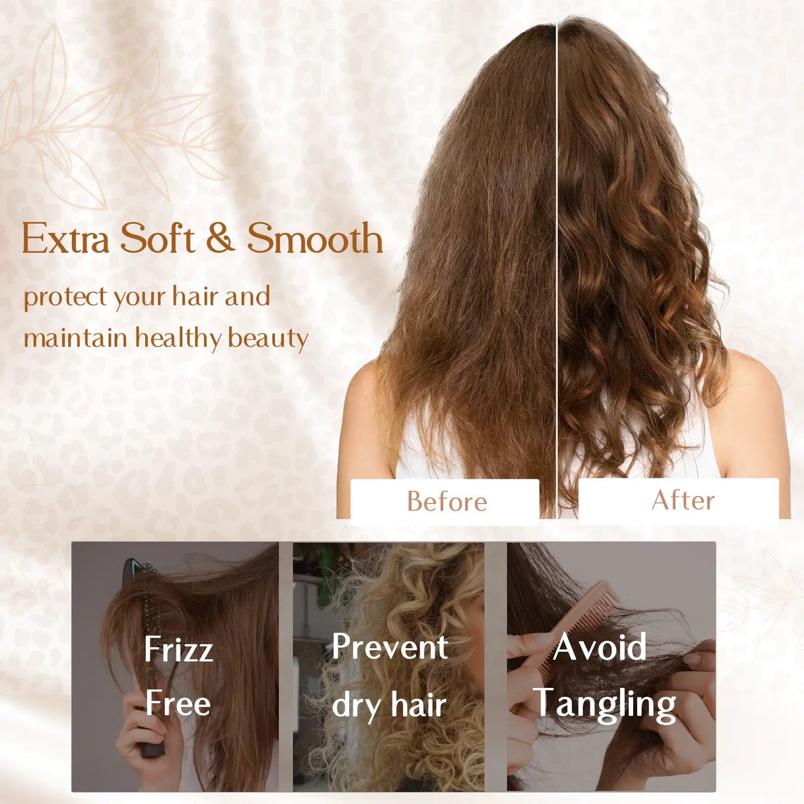 Butter-Satin Pillowcases 2 Pack Set| Pink Leopard - YANIBEST