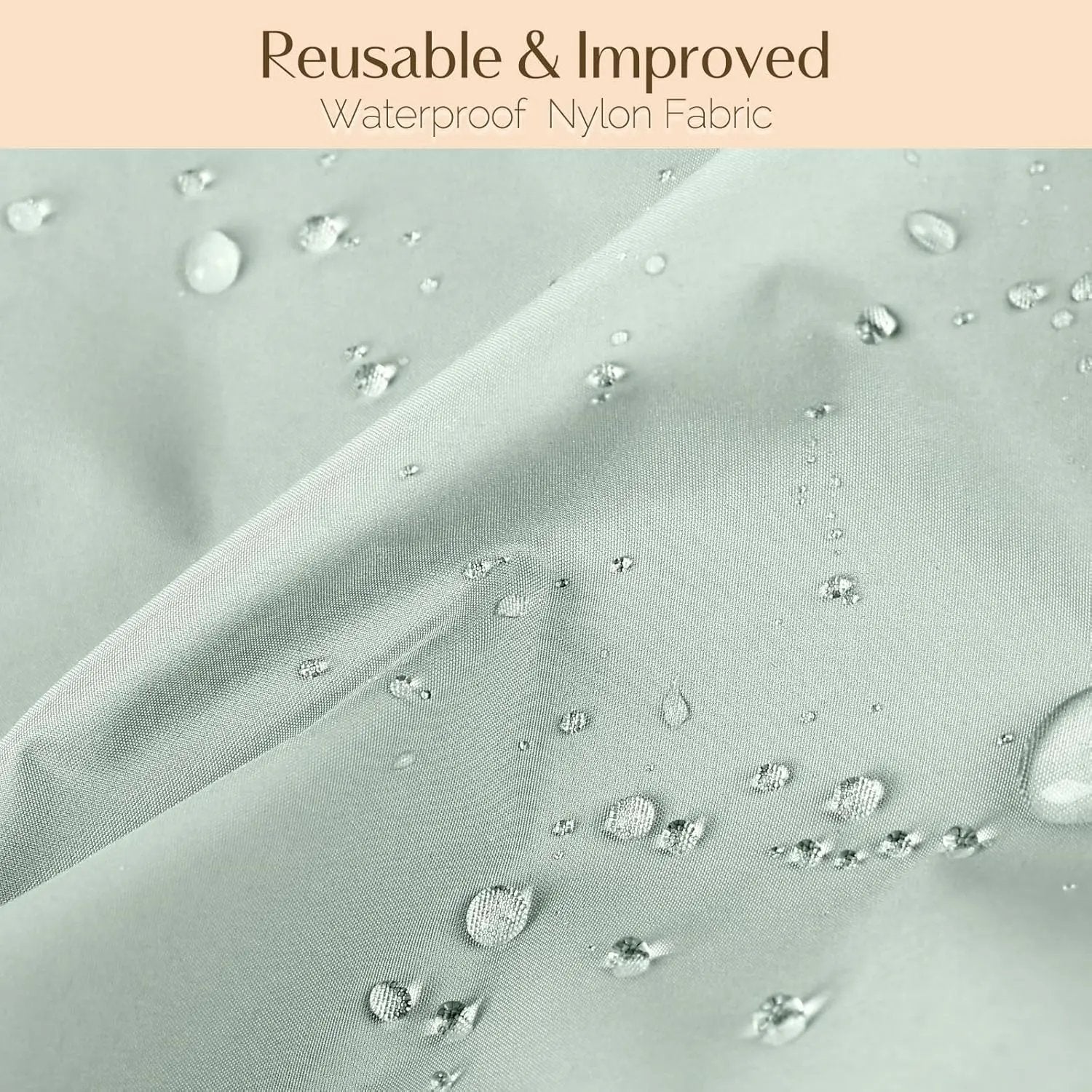 Double Layer Waterproof Shower Cap - Green YANIBEST