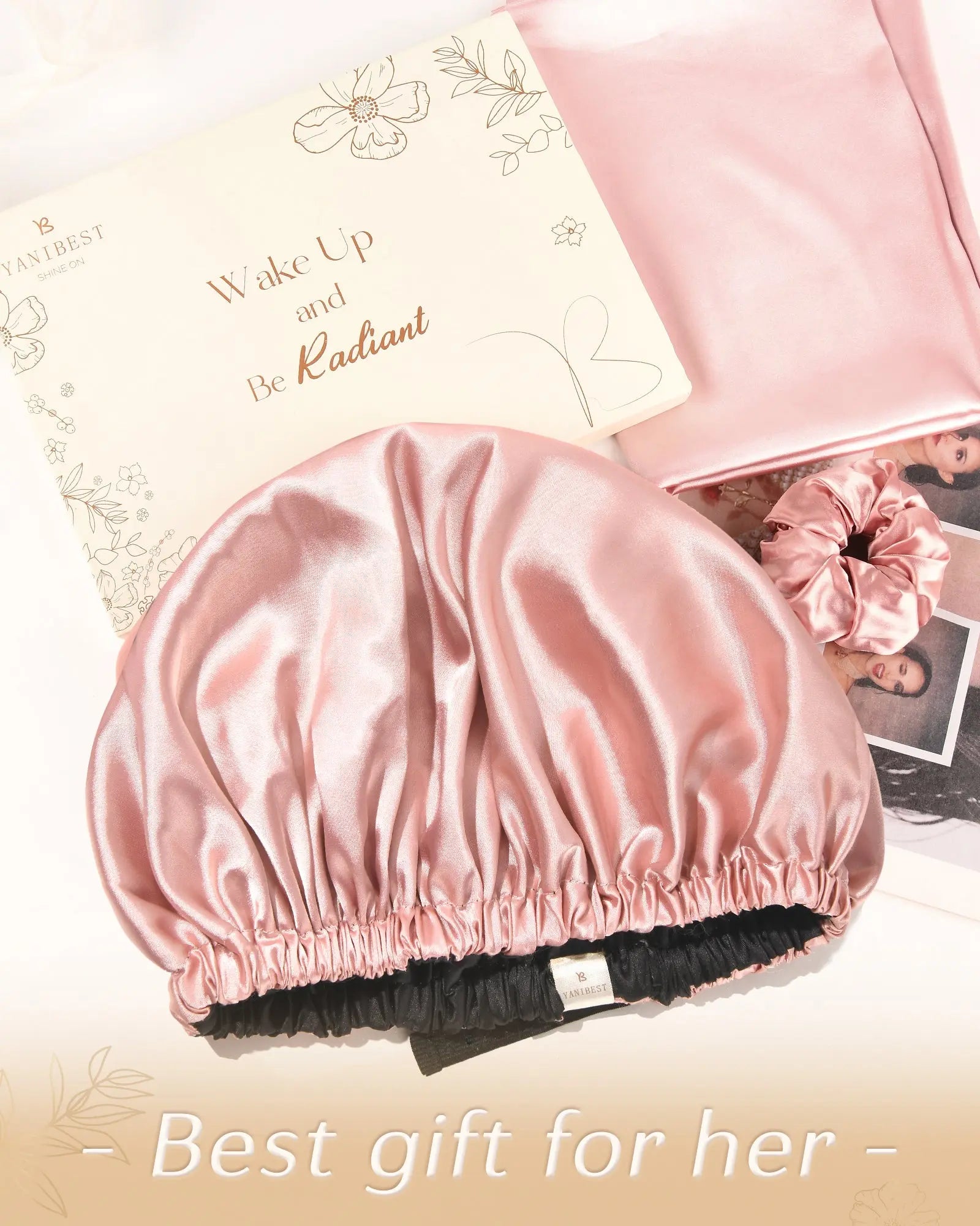 Elastic Double Layer Butter-Satin™ Bonnet YANIBEST