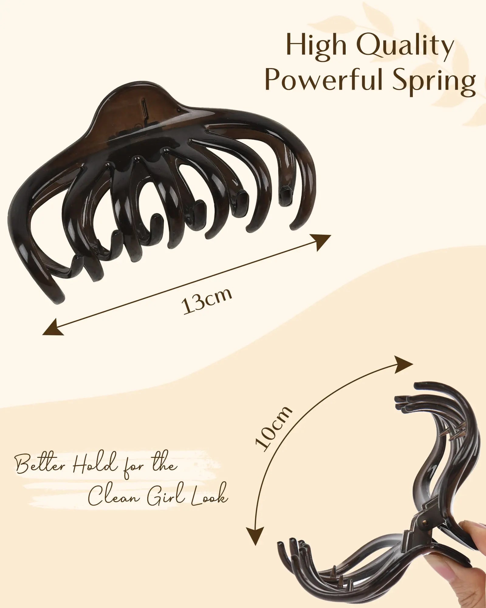 Large  Octopus Hair Claw Clips - YANIBEST