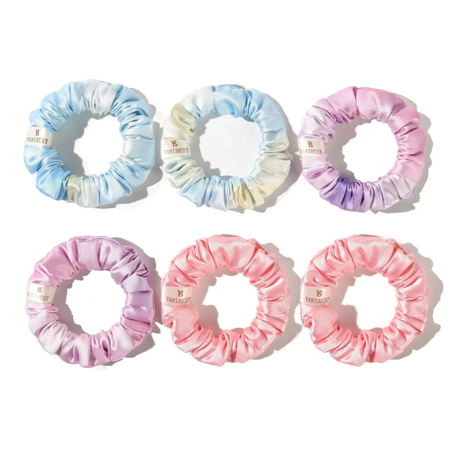 Skinny Satin Hair Scrunchies YANIBEST 14.99