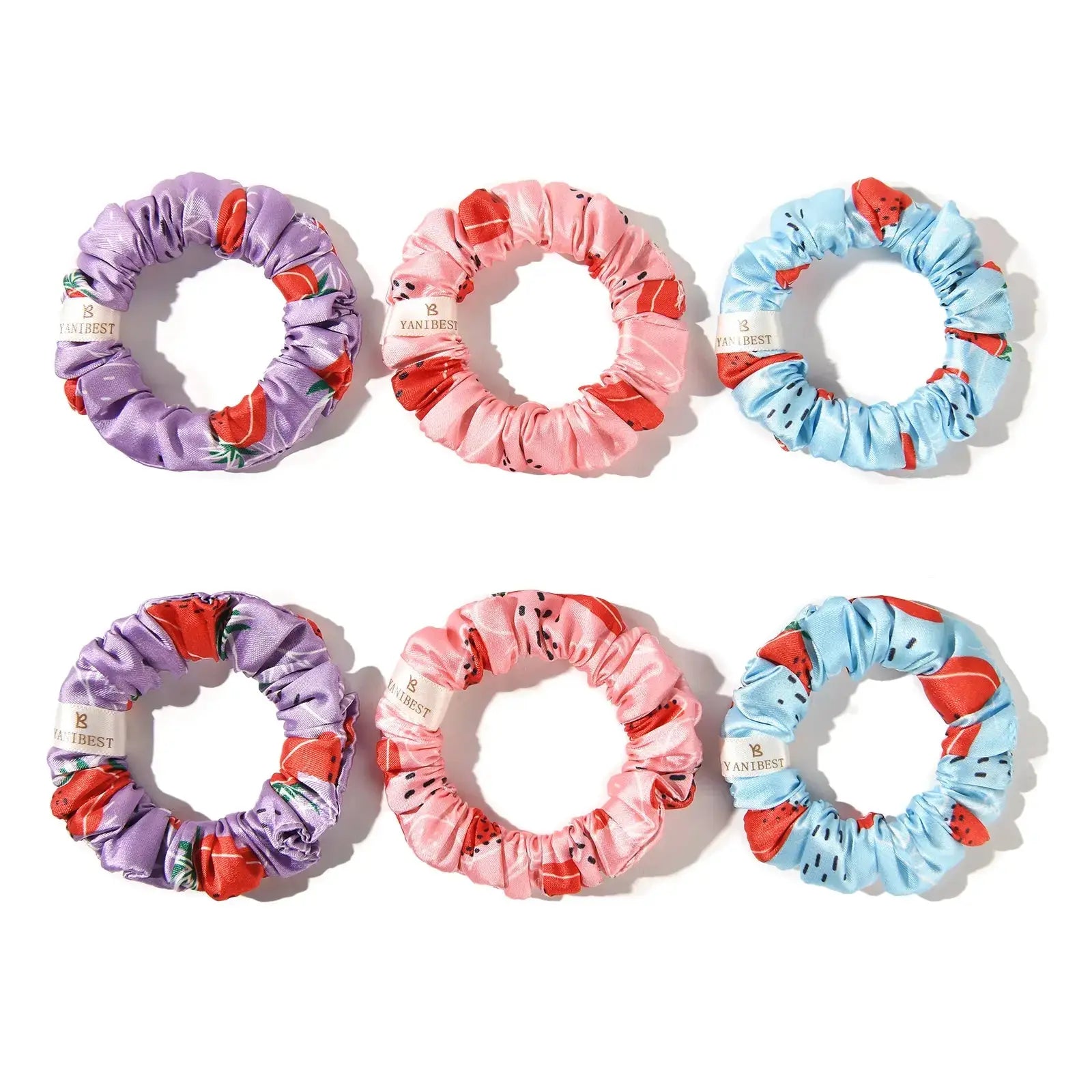 Skinny Satin Hair Scrunchies YANIBEST 14.99