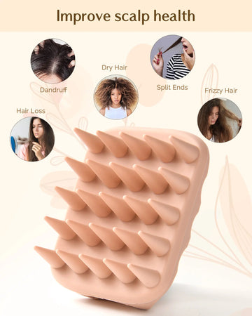 YANIBEST Hair Shampoo Massager| Pink - YANIBEST