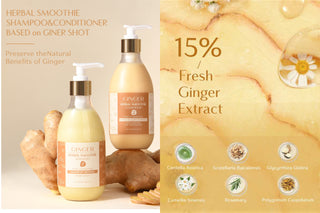 The Wonders of Ginger Hair Shampoo
