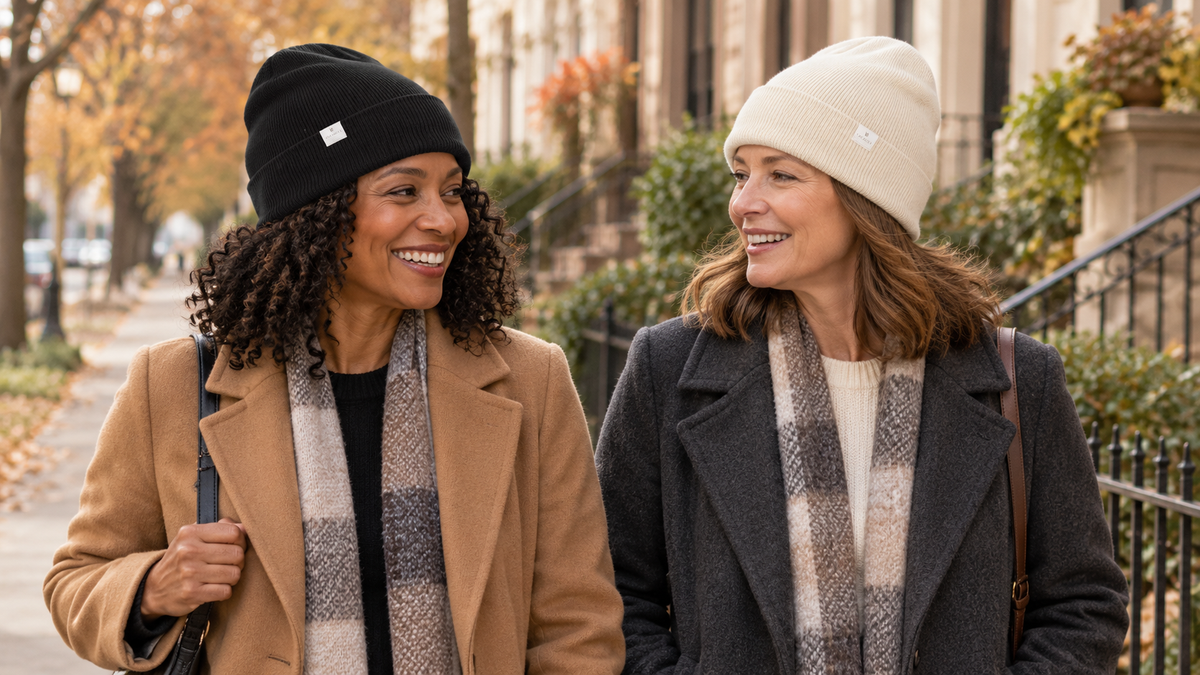 Winter Hat Hair? Try a Satin-Lined Beanie
