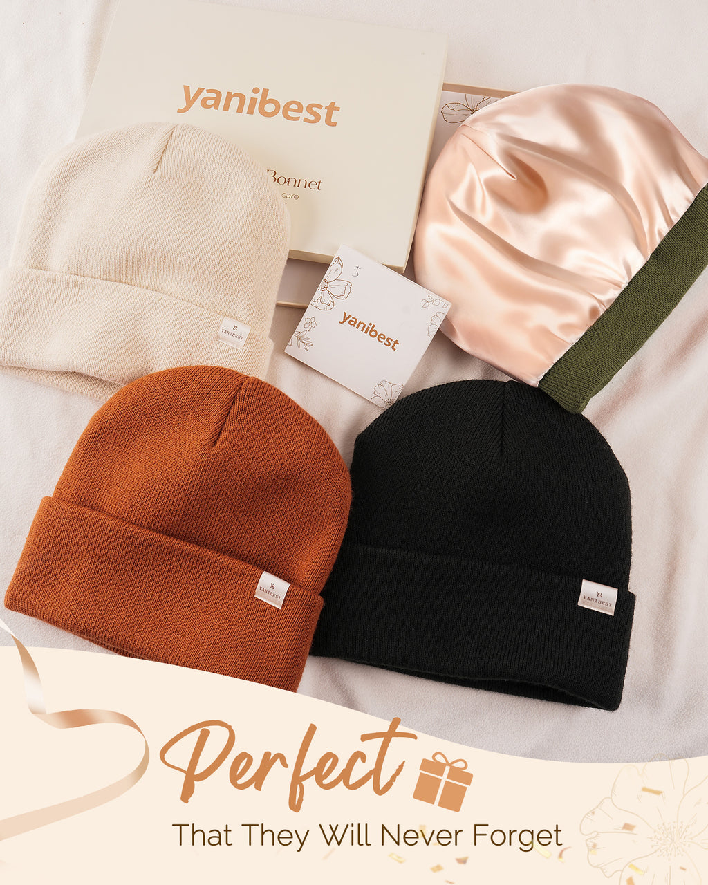 Butter Satin Lined Knit Skull Beanie - Lotus Pink