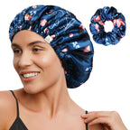 【Outlet Sale】Double Layered Satin Bonnet