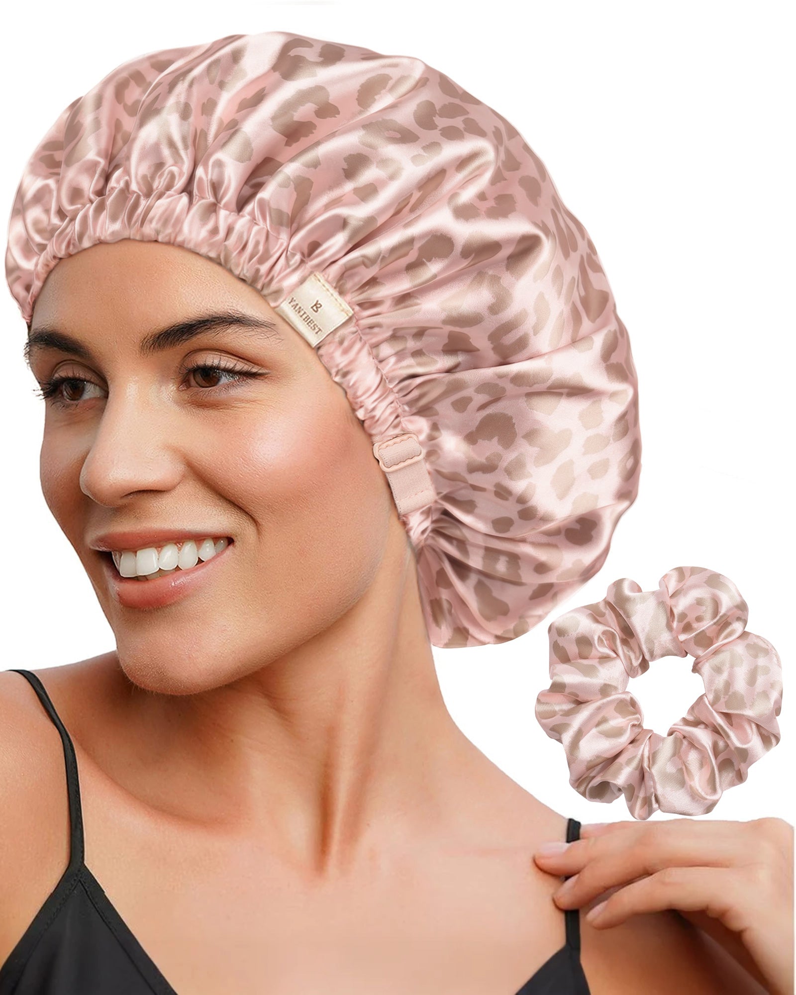 【Outlet Sale】Double Layered Satin Bonnet