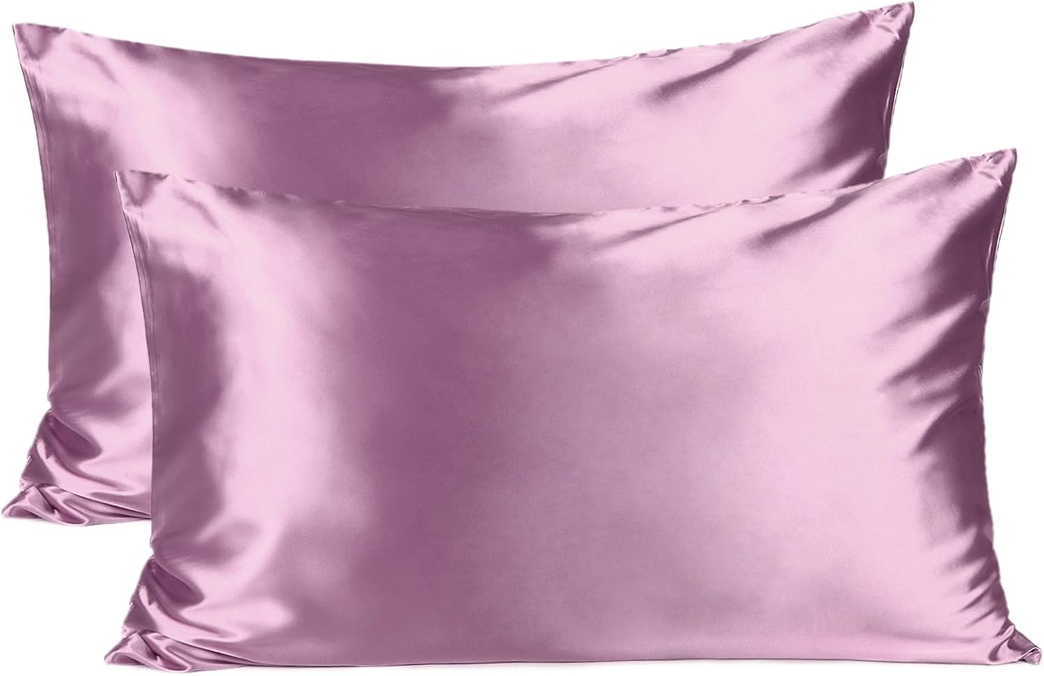 Butter Satin Pillowcases 2 Pack Set| Marve Purple