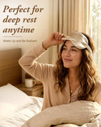 Mulberry Silk 3D Sleep Mask - Champagne