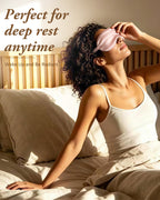 Mulberry Silk 3D Sleep Mask - Pink