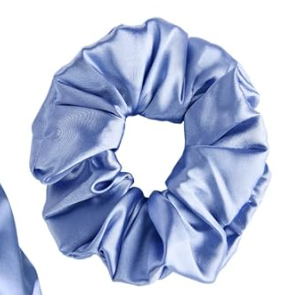 Satin Scrunchie | Sky Blue