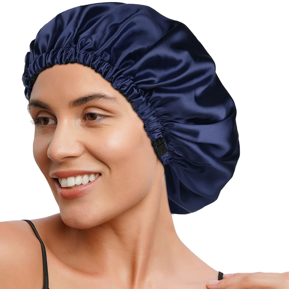 【Outlet Sale】Double Layered Satin Bonnet
