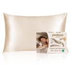 Mulberry Silk 22MOMME Luxury Pillowcase | Champagne