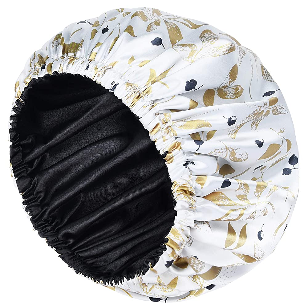 【Outlet Sale】Double Layered Satin Bonnet