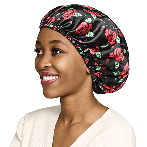 【Outlet Sale】Double Layered Satin Bonnet