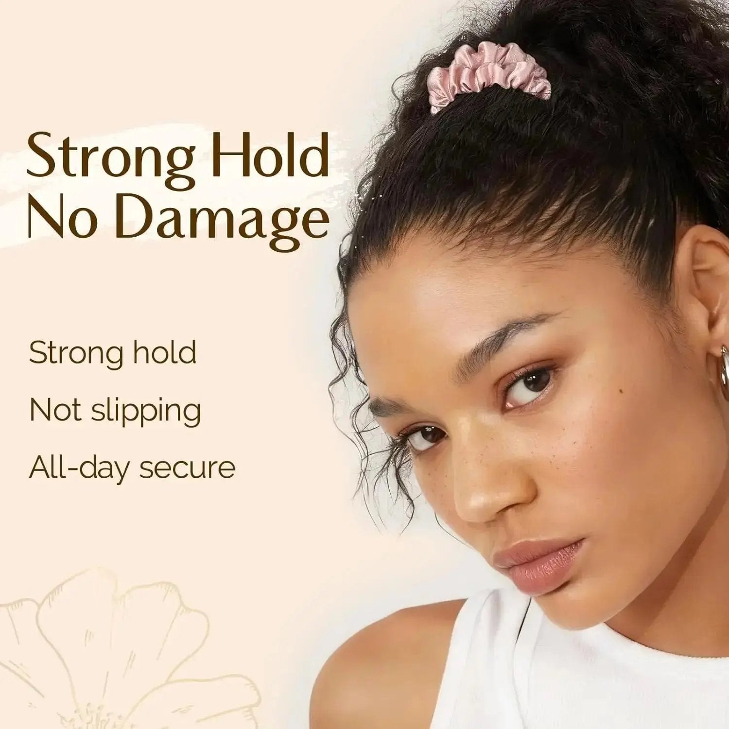 6A Mulberry Silk Skinny Scrunchie 6 in 1- Colorful Set YANIBEST