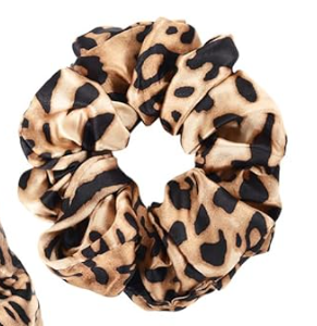 Satin Scrunchie | Leopard