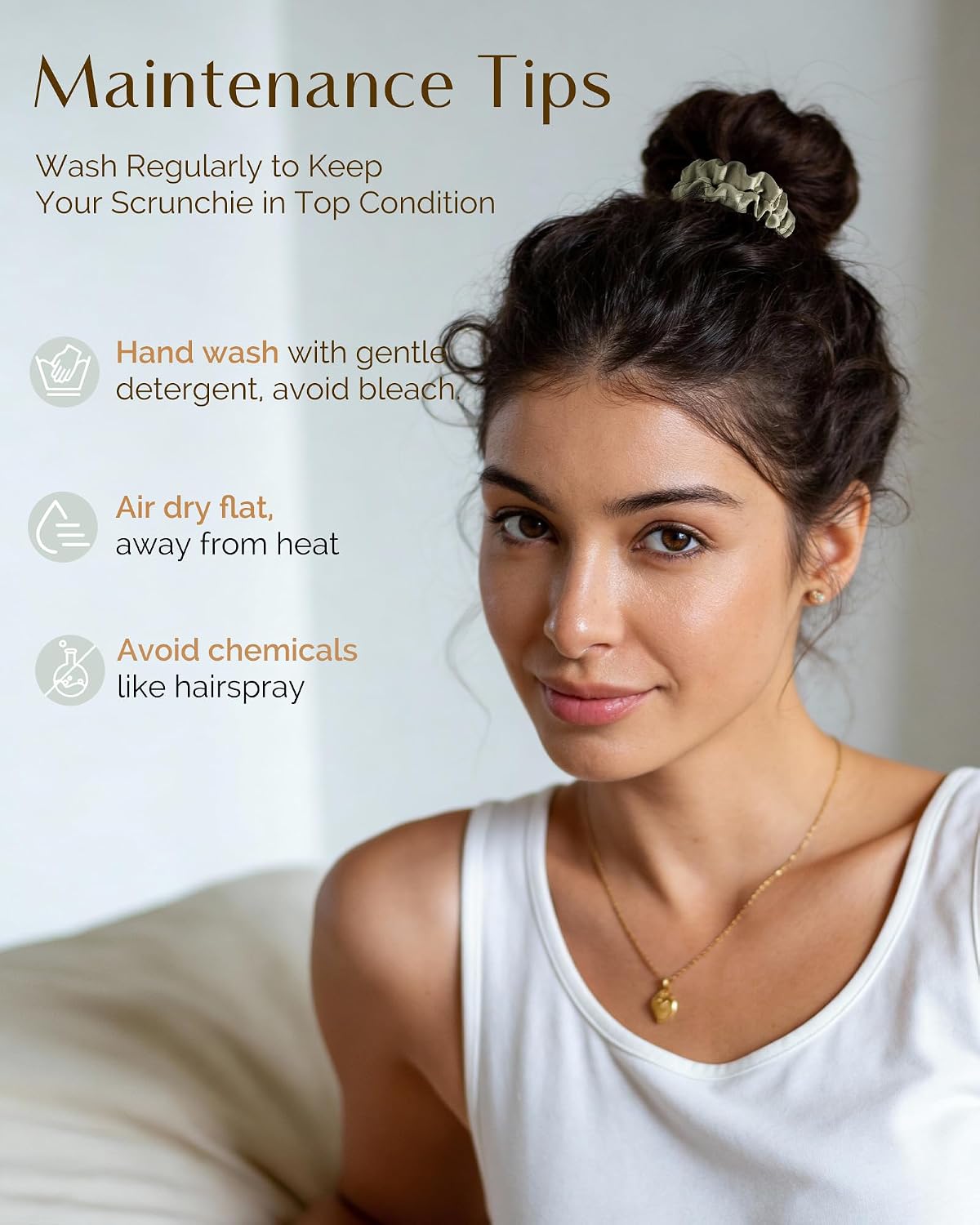 Butter Satin Scrunchie 8 in 1 - Pink