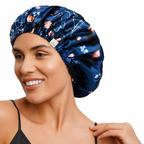【Outlet Sale】Double Layered Satin Bonnet