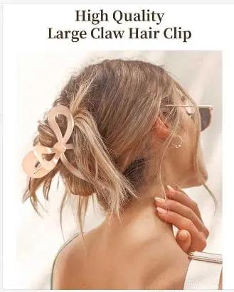 Bow Tie Hair Claw Clip - 2 in 1 Set YANIBEST