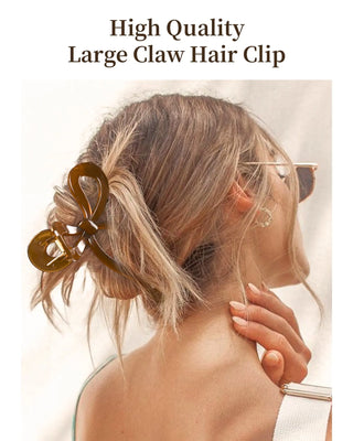 Bow Tie Hair Claw Clips - YANIBEST