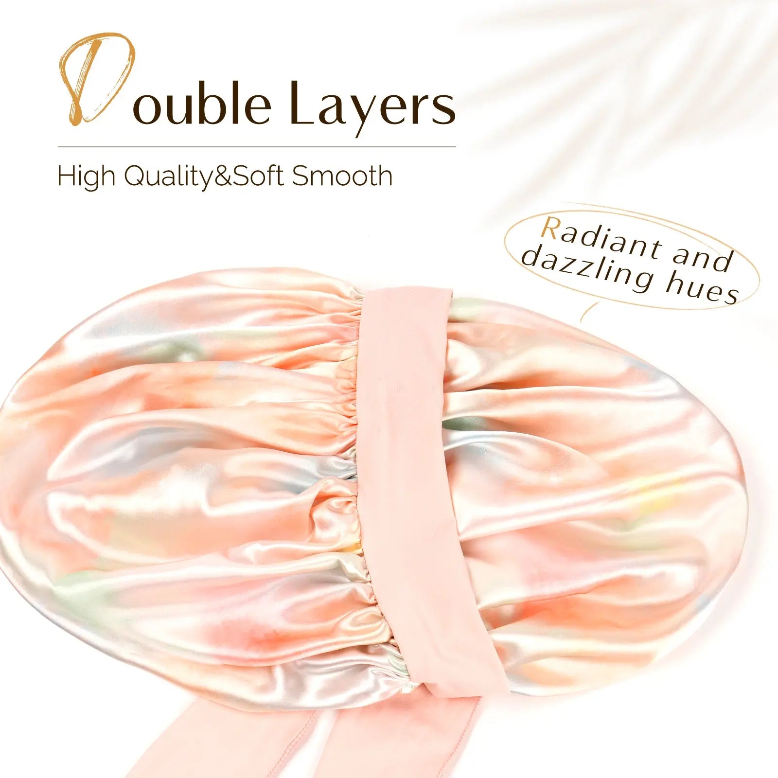 Butter-Satin Bonnet| Citrus Dusk YANIBEST