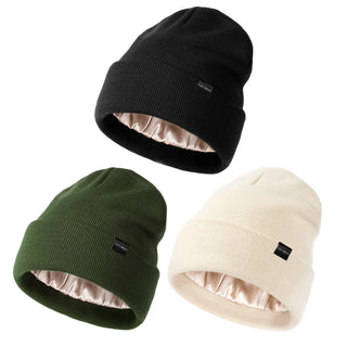 Butter-Satin Lined Beanies Bundle - YANIBEST