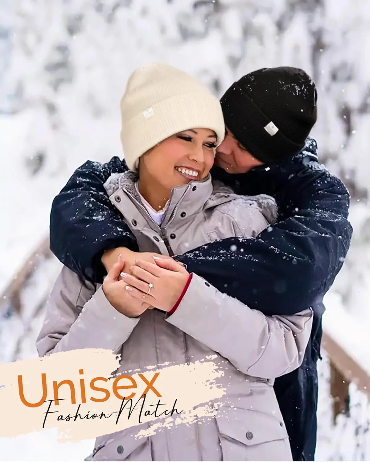 Butter Satin Lined Knit Skull Beanie - Black Black YANIBEST