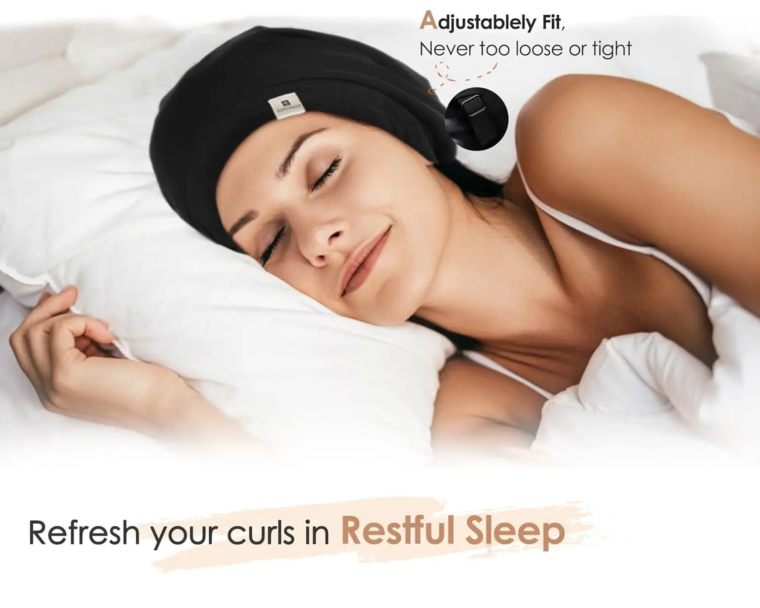 Butter Satin Lined Slouchy Cap - Heather Gray YANIBEST