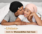 Butter Satin Lined Slouchy Cap | Black YANIBEST