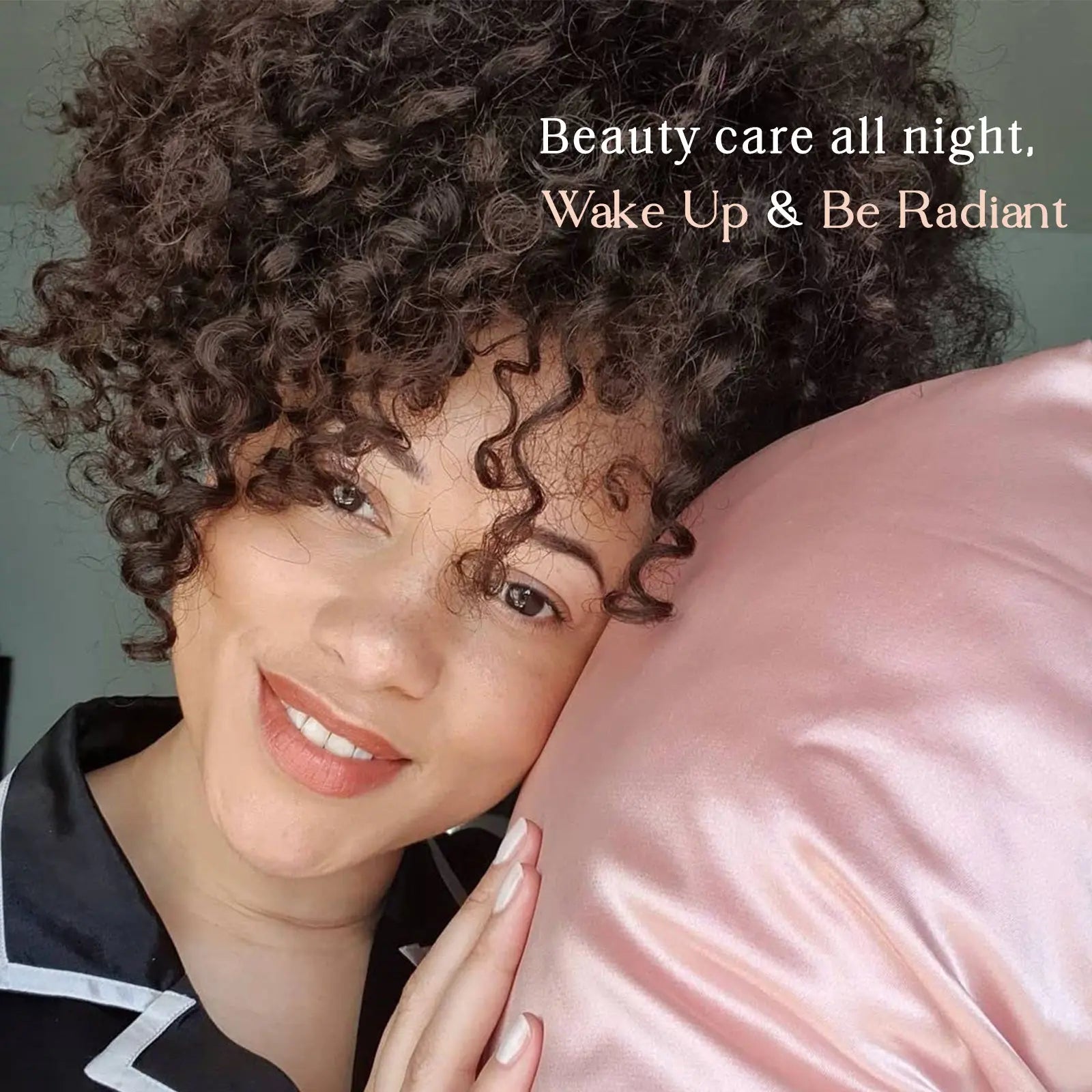 Butter-Satin Pillowcases 2 Pack Set| Millennium Pink YANIBEST