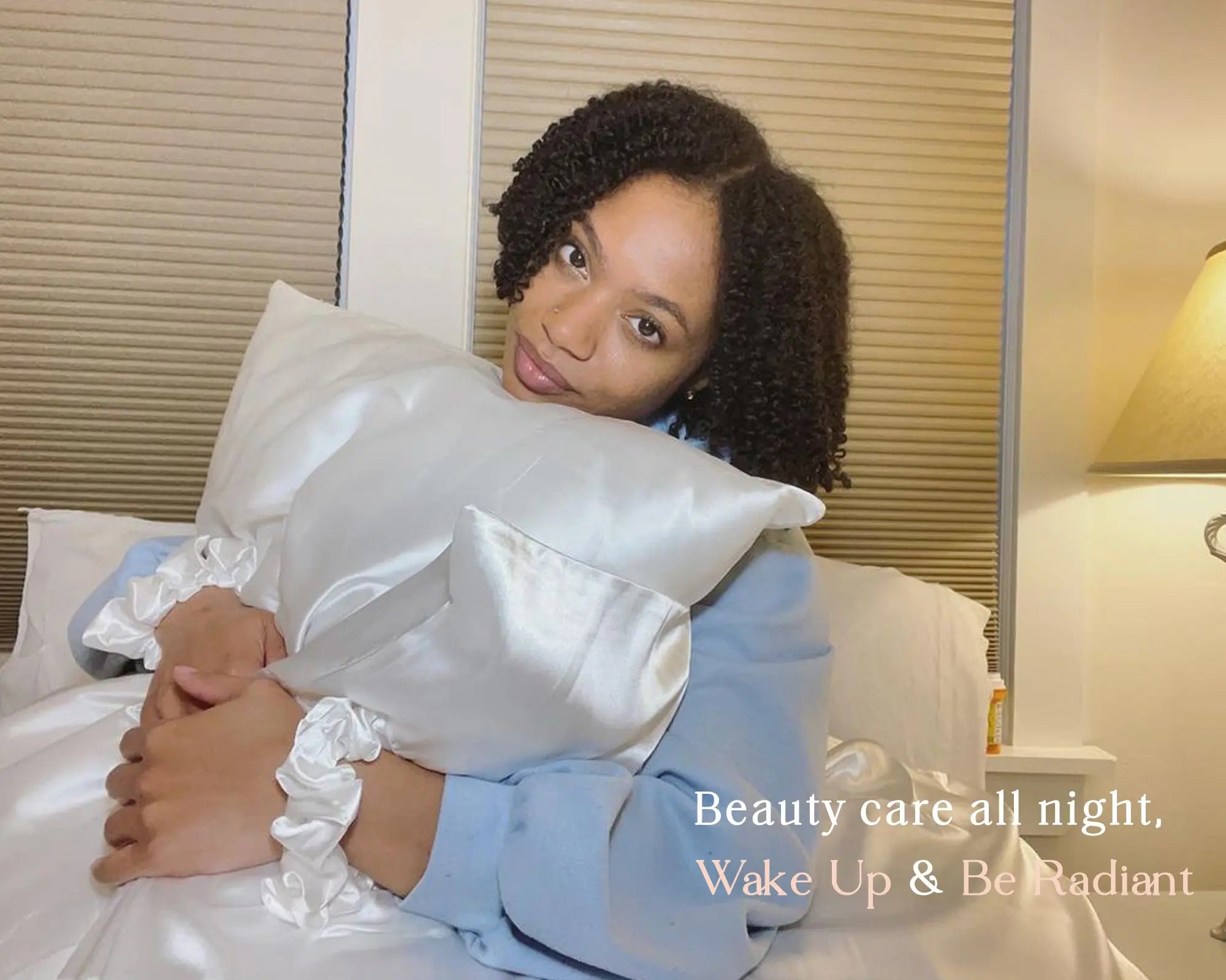 Butter Satin Pillowcases 2 Pack Set| Pure White YANIBEST