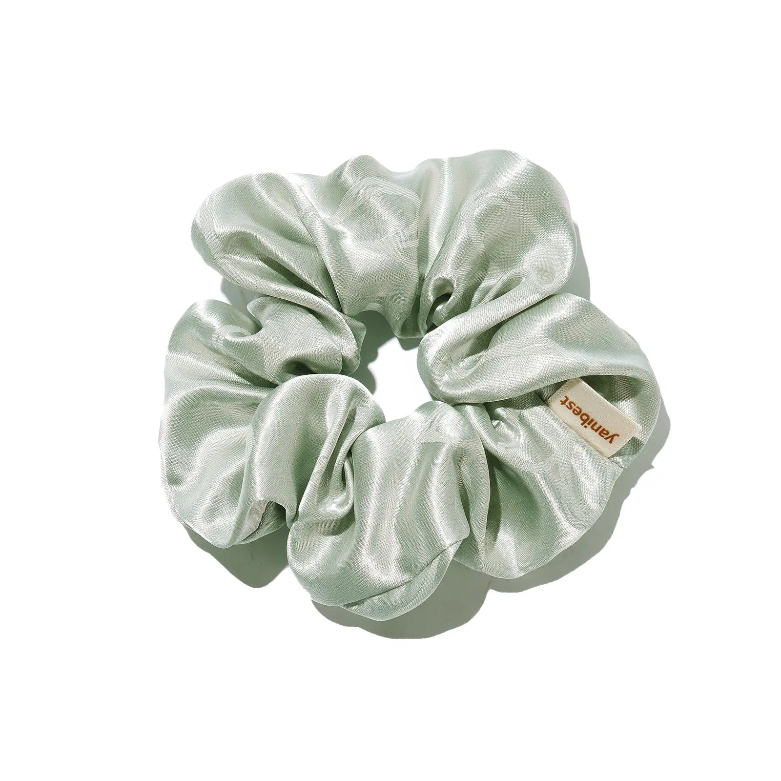 Butter-Satin™ Scrunchie | Jacquard Heart YANIBEST 3.50