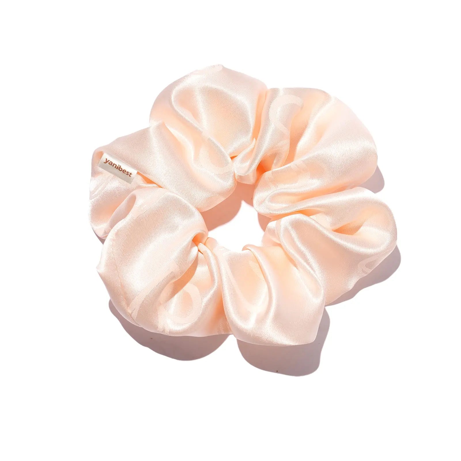 Butter-Satin™ Scrunchie | Jacquard Heart YANIBEST 3.50