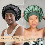 Double Layer Butter Satin Bonnet | Rose Pink YANIBEST