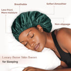 Elastic Double Layer Butter Satin Bonnet YANIBEST