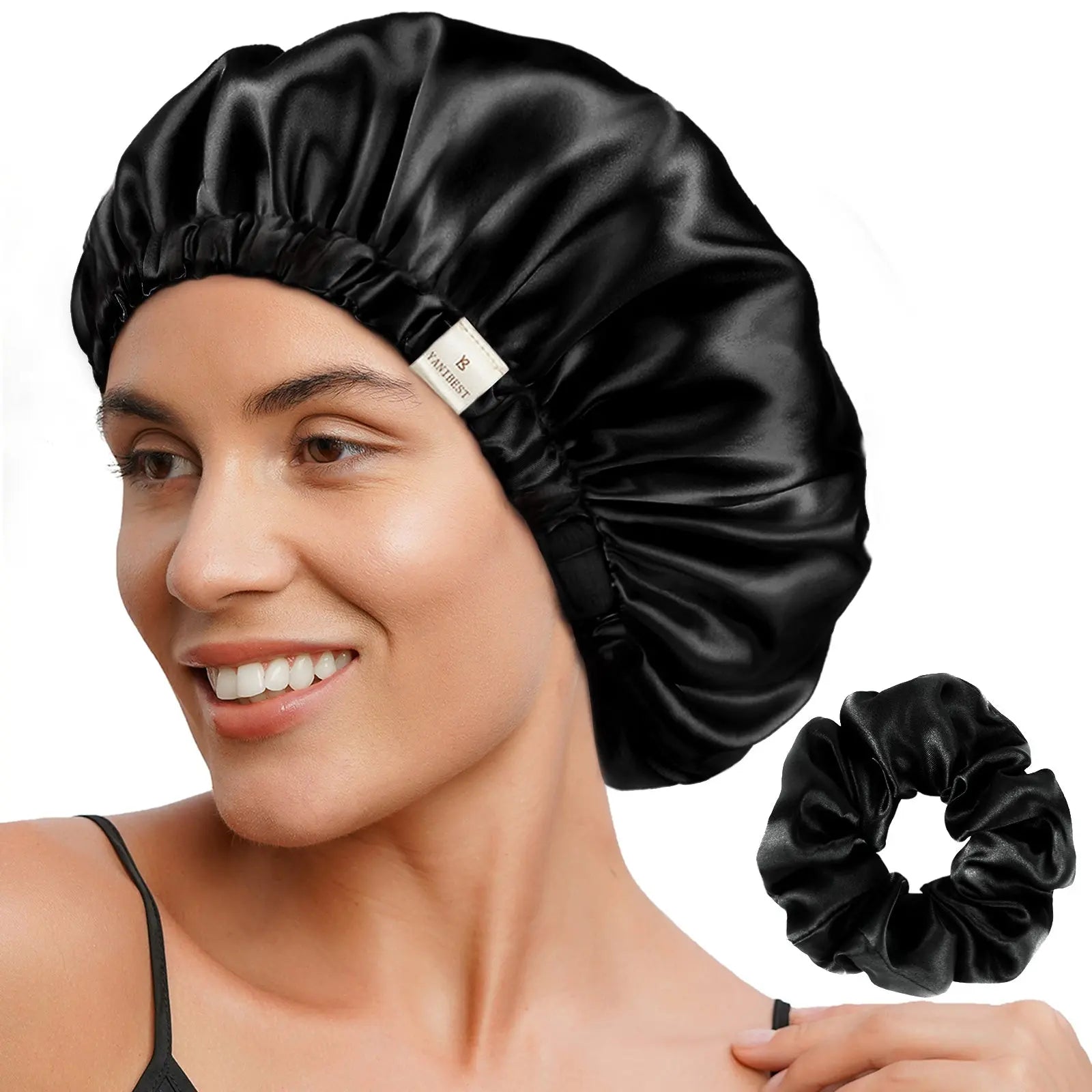 Elastic Double Layer Butter-Satin™ Bonnet YANIBEST 17.99
