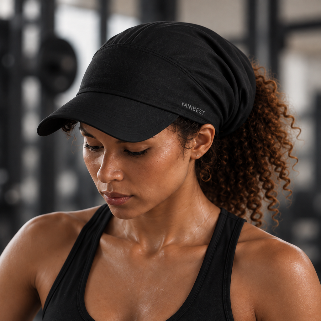 Performance Satin-Lined Active Cap | Moisture-Wicking Tennis, Running & Workout Hat