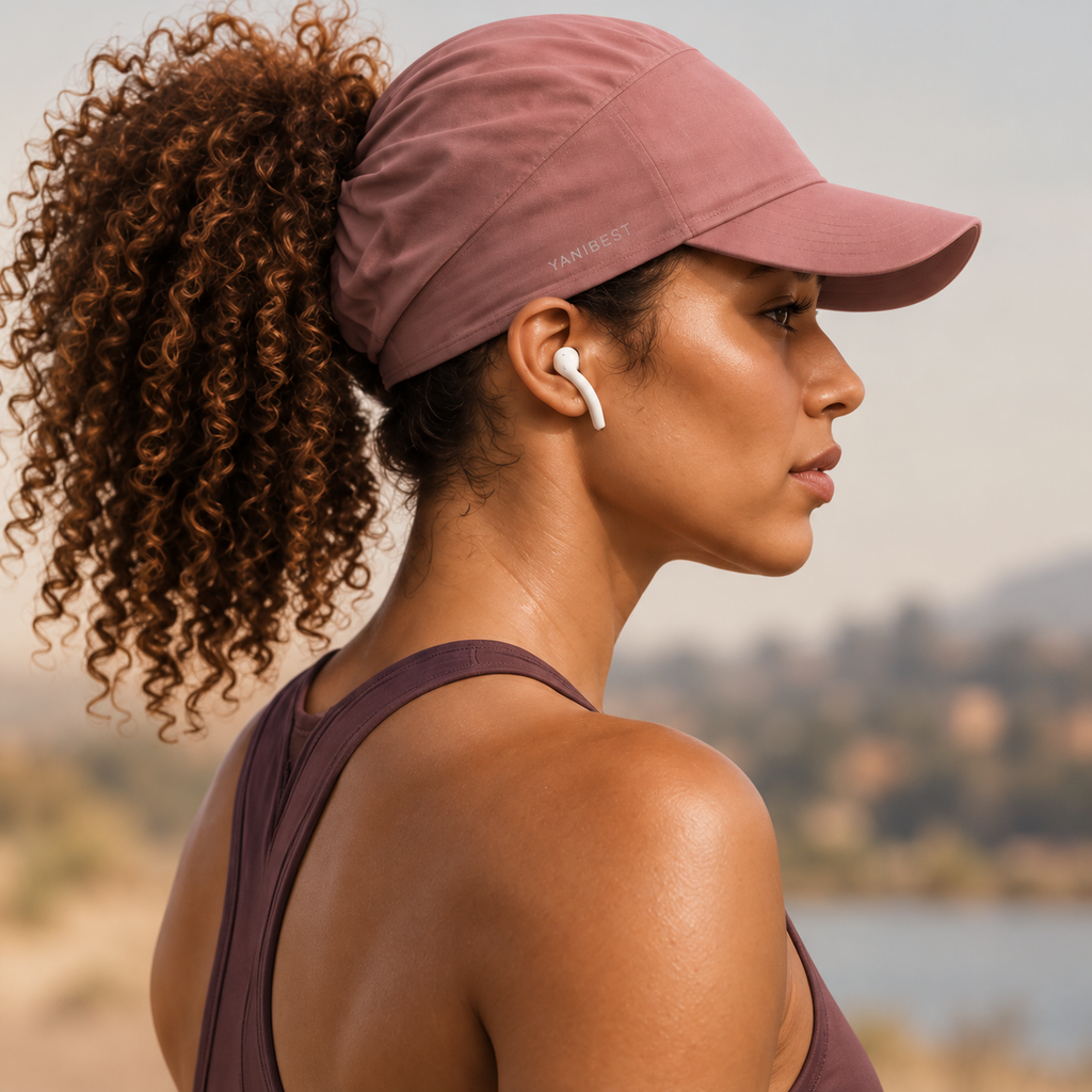 Performance Satin-Lined Active Cap | Moisture-Wicking Tennis, Running & Workout Hat