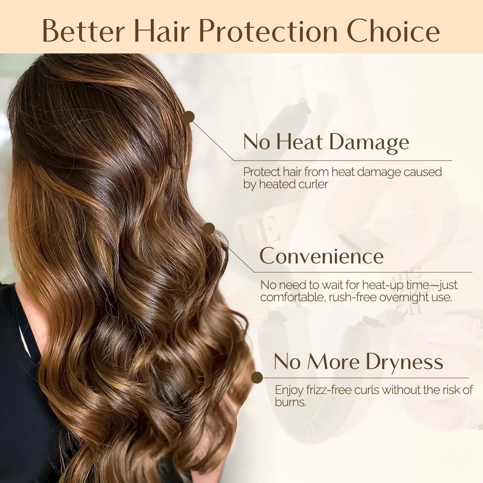 Heatless Curling Rods | 4in1 set YANIBEST