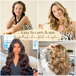 Heatless Hair Curler | Leopard Jacquard YANIBEST