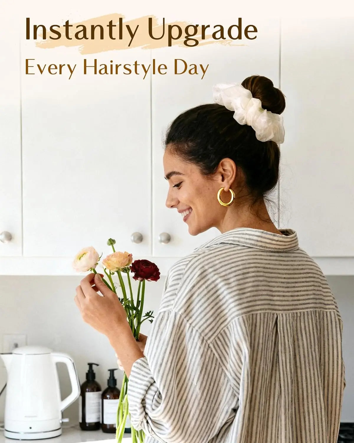 Jumbo Cloud Hair Scrunchie 4 in 1 YANIBEST