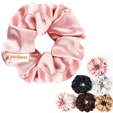 Jumbo Butter Satin Hair Pillow Scrunchies