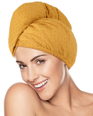 Mircrofiber Hair Towel Turban YANIBEST