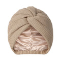New Release Pre-Order Satin Lined Knitted Turban YANIBEST